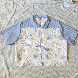chemisette Michelinette oie, ample et transparente