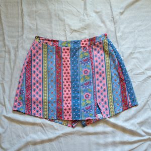 Jupe short Annie Provence, élastiquée et confortable